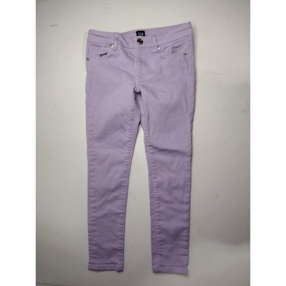 GAP Other - GAP Kids Girls Purple Super‎ Skinny Stretch Denim Jeans Size 7
